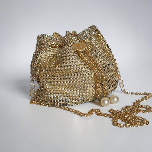 Golden Pearl Bag